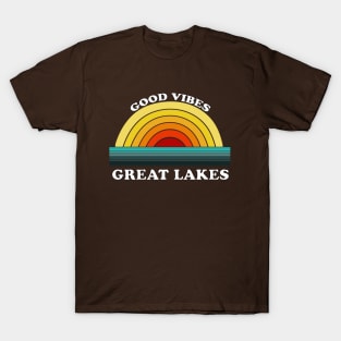 Good Vibes Great Lakes T-Shirt